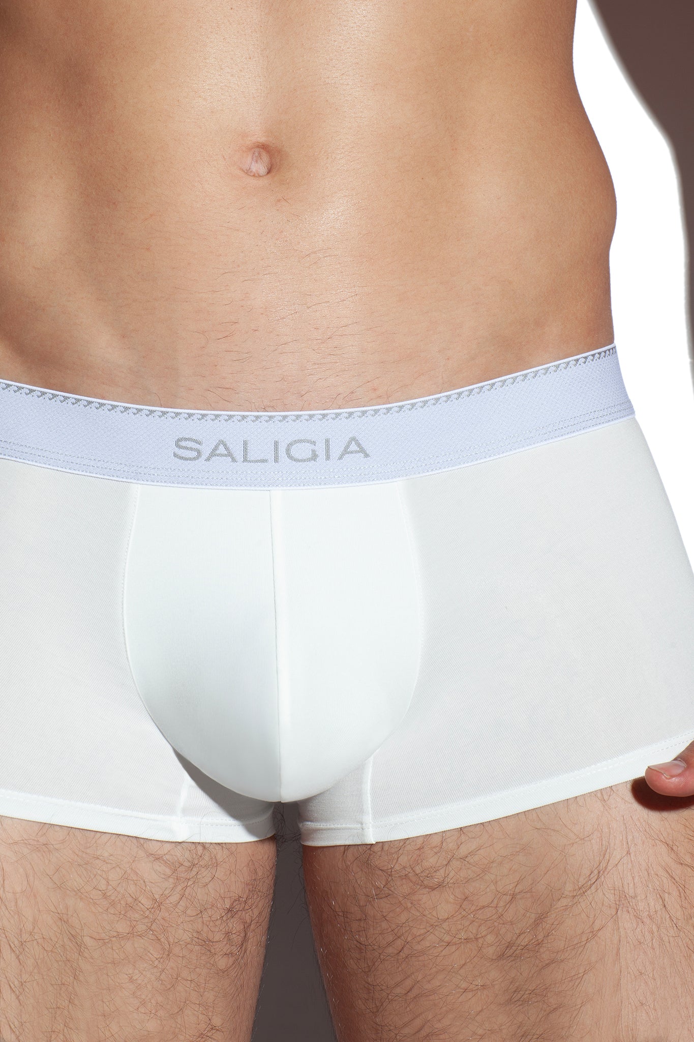 GREEK RIPPLE TRUNK - WHITE