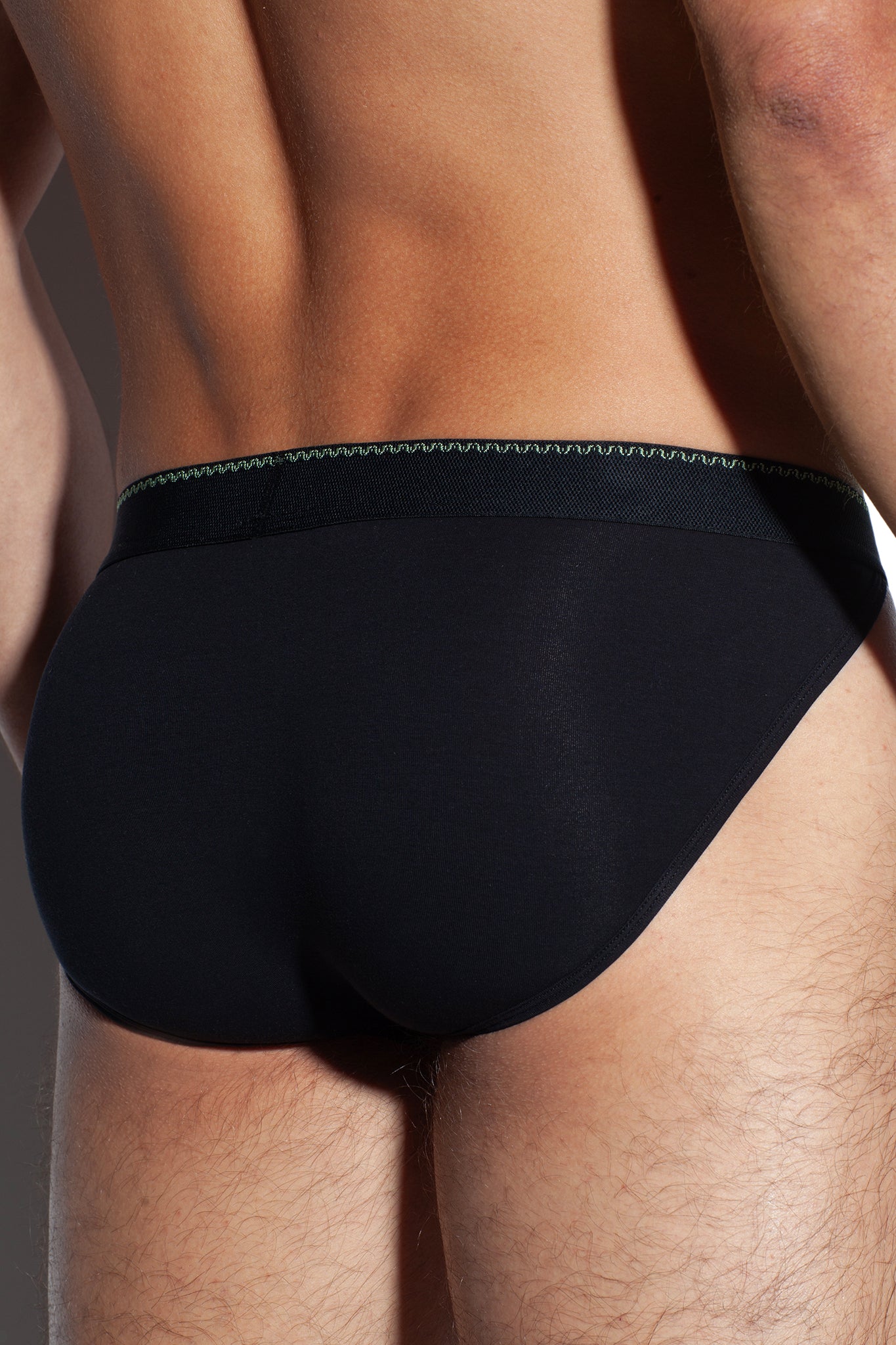 GREEK IRIS SPORT BRIEF - BLACK