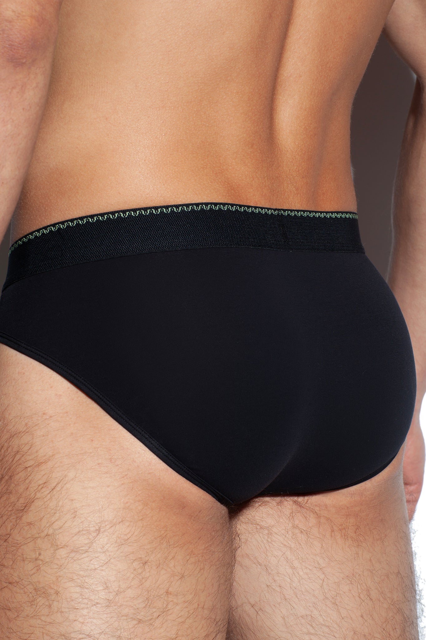 GREEK IRIS BRIEF - BLACK
