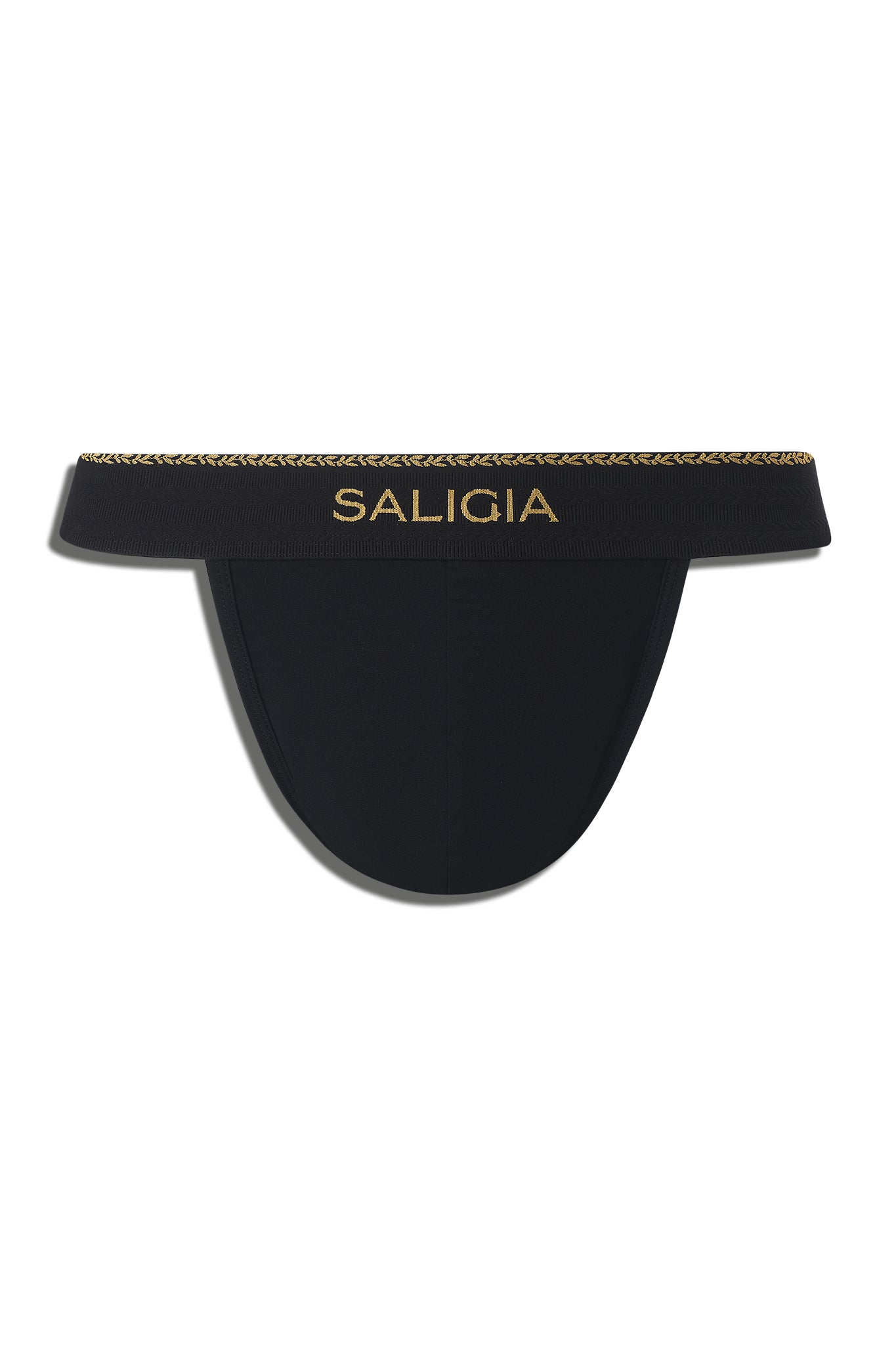 GREEK OLIVE SPORT BRIEF - BLACK