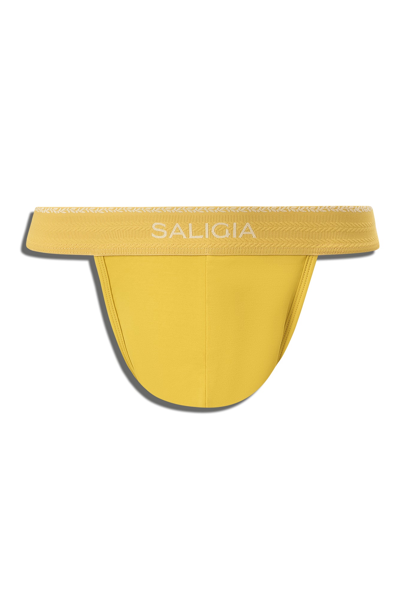 GREEK OLIVE SPORT BRIEF - YELLOW