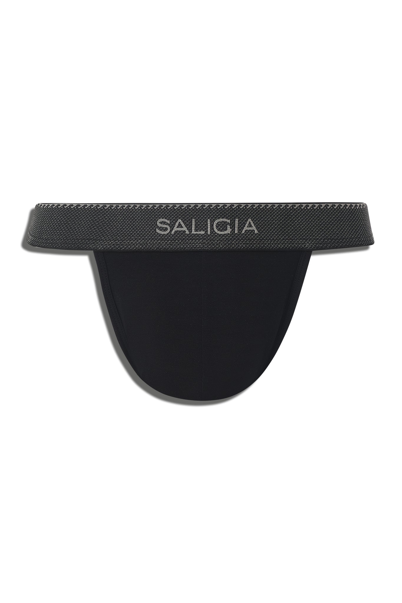 GREEK RIPPLE SPORT BRIEF - BLACK
