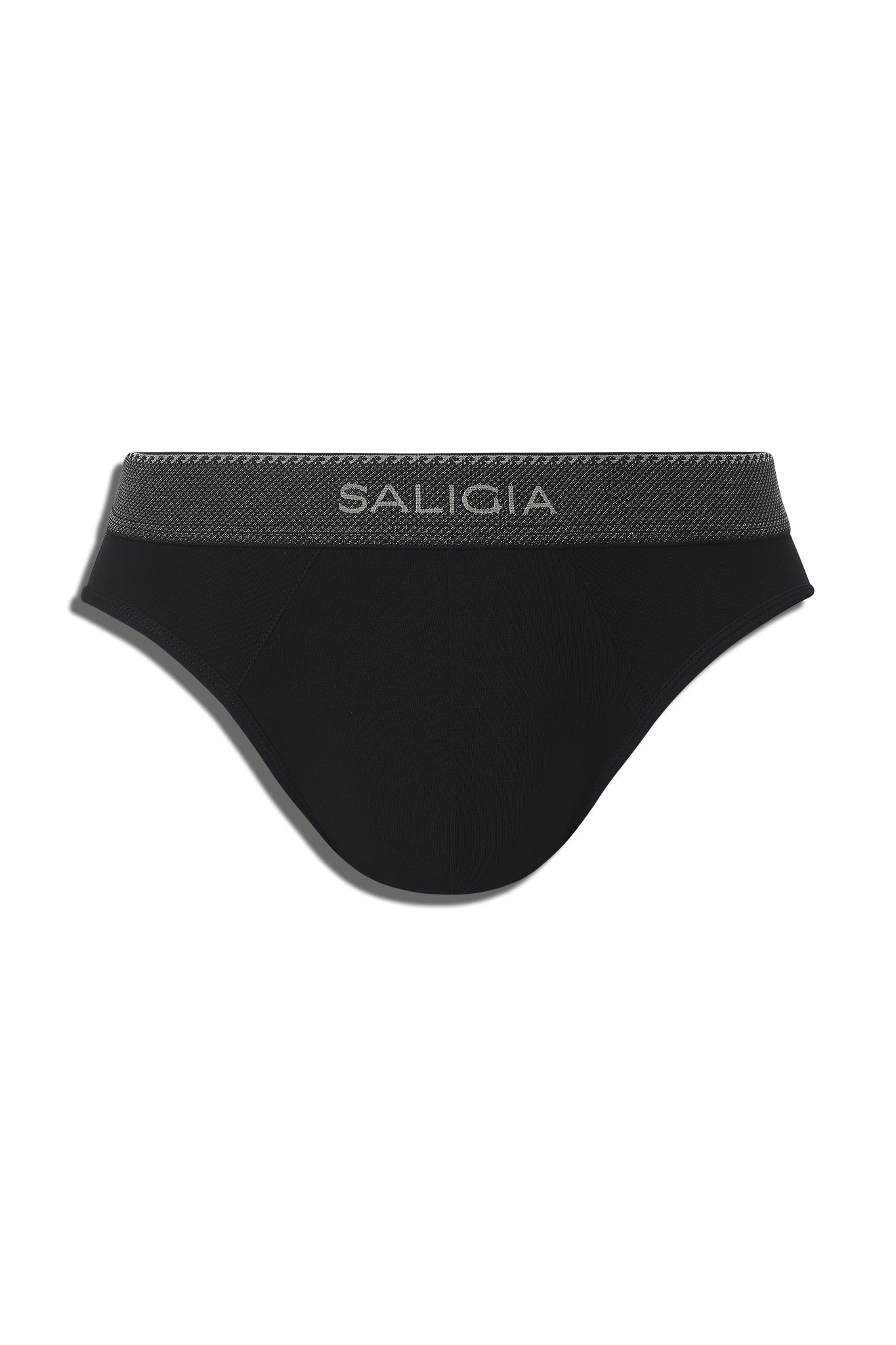 GREEK RIPPLE BRIEF - BLACK