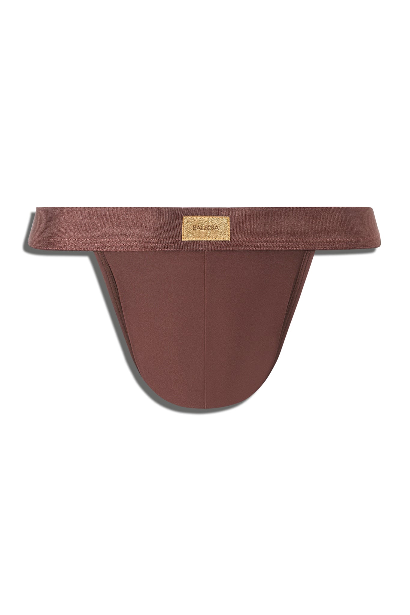 LUSTROUS NIGHT SPORT BRIEF - BROWN