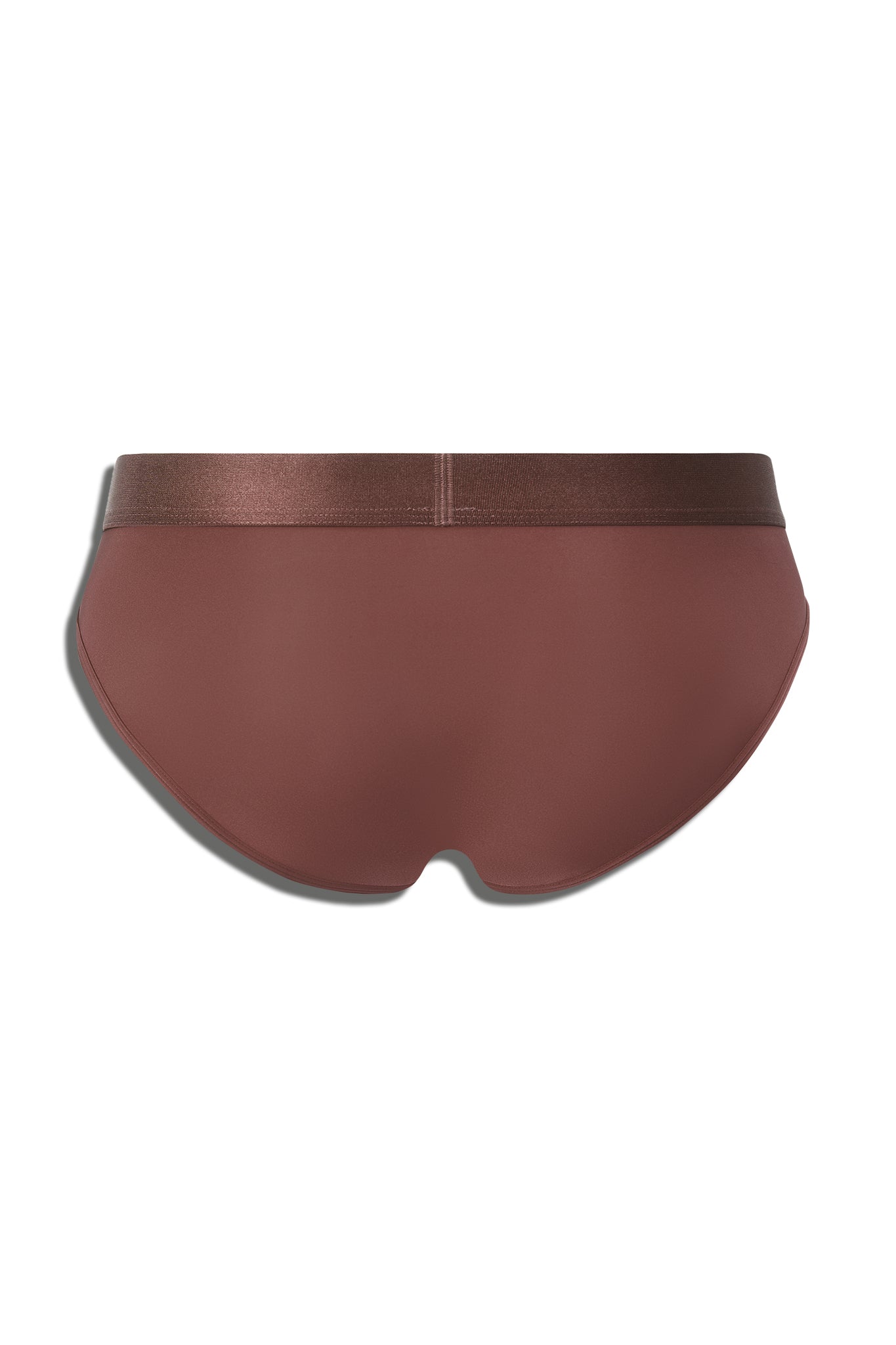 LUSTROUS NIGHT SPORT BRIEF - BROWN