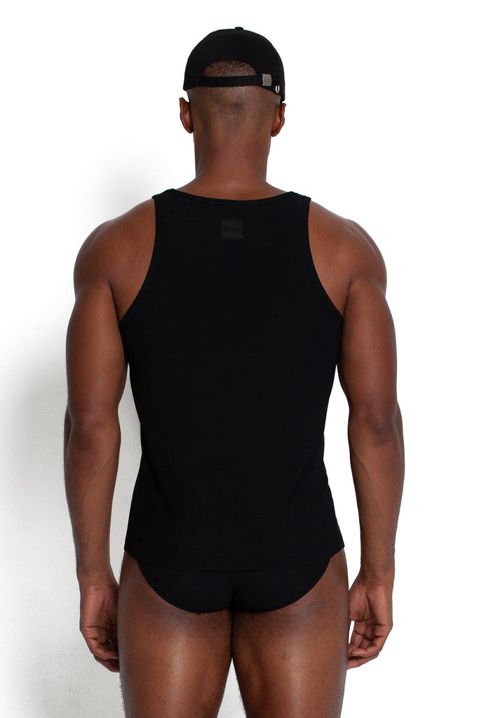 BLACK FITNESS TANK