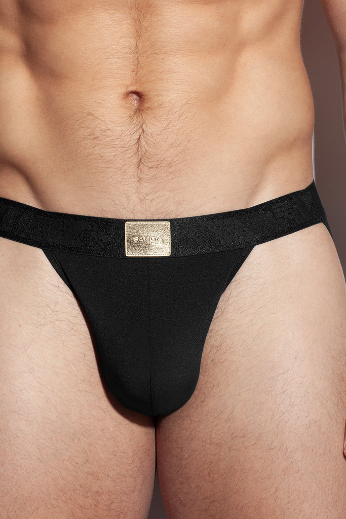 GOLDEN REVERIE SPORT BRIEF - BLACK