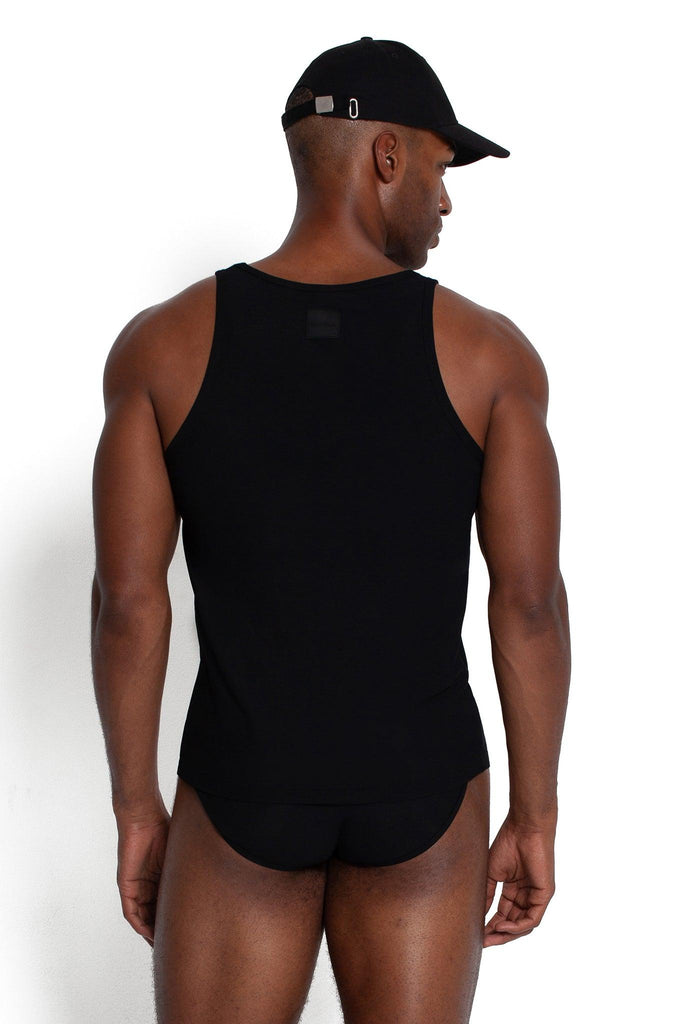 BLACK FITNESS TANK
