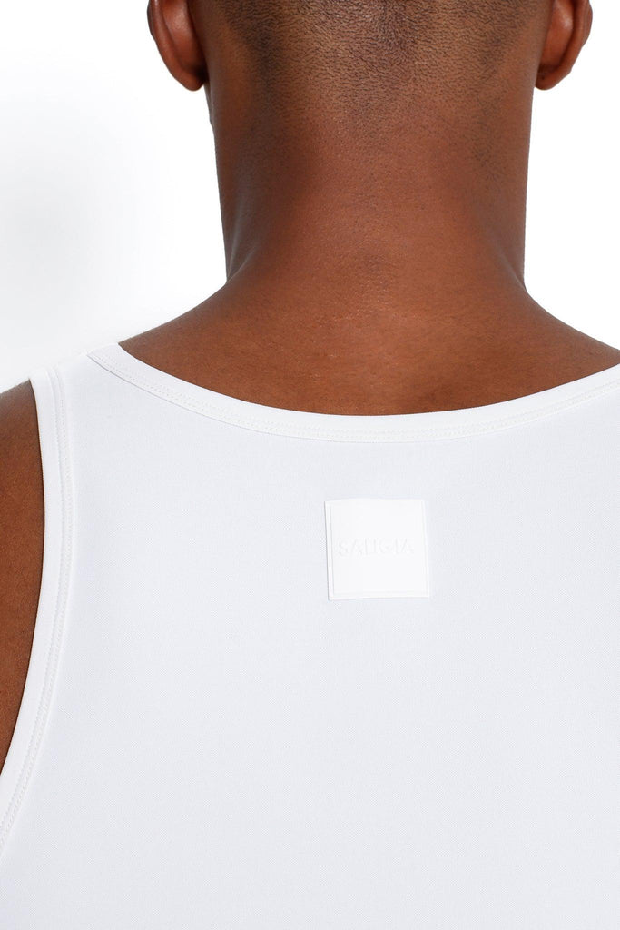 WHITE FITNESS TANK