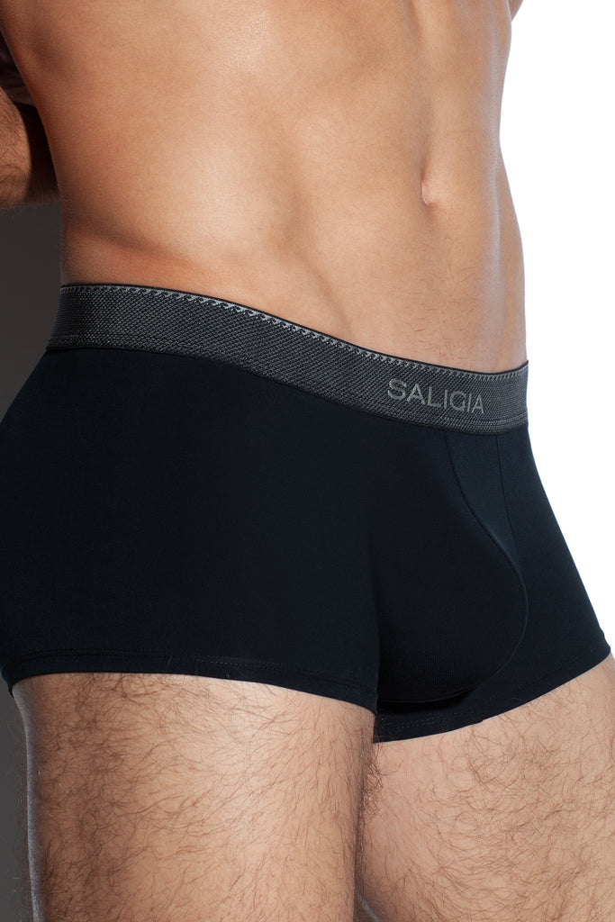 GREEK RIPPLE TRUNK - BLACK