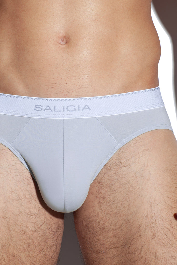 GREEK RIPPLE BRIEF - GREY