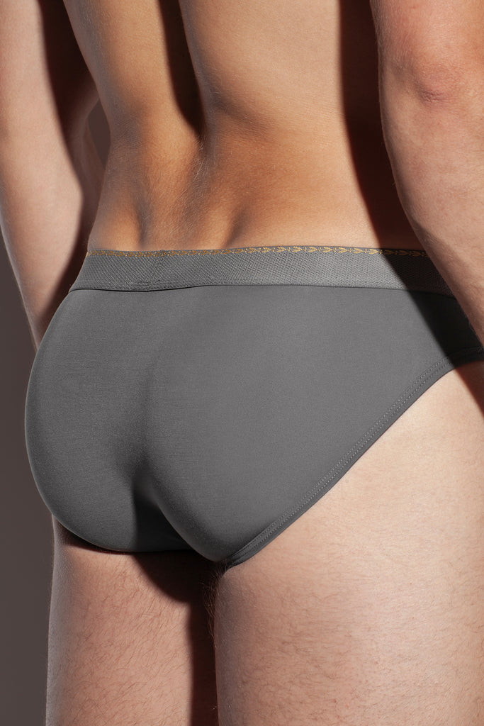 GREEK LAUREL BRIEF - GREY