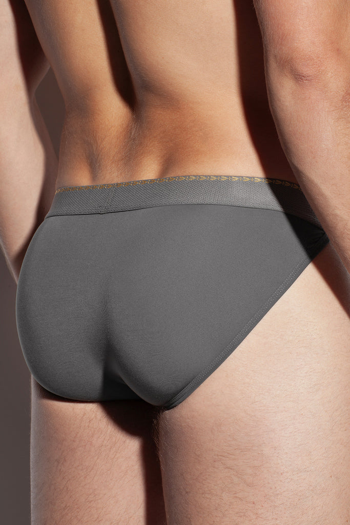 GREEK LAUREL SPORT BRIEF - GREY