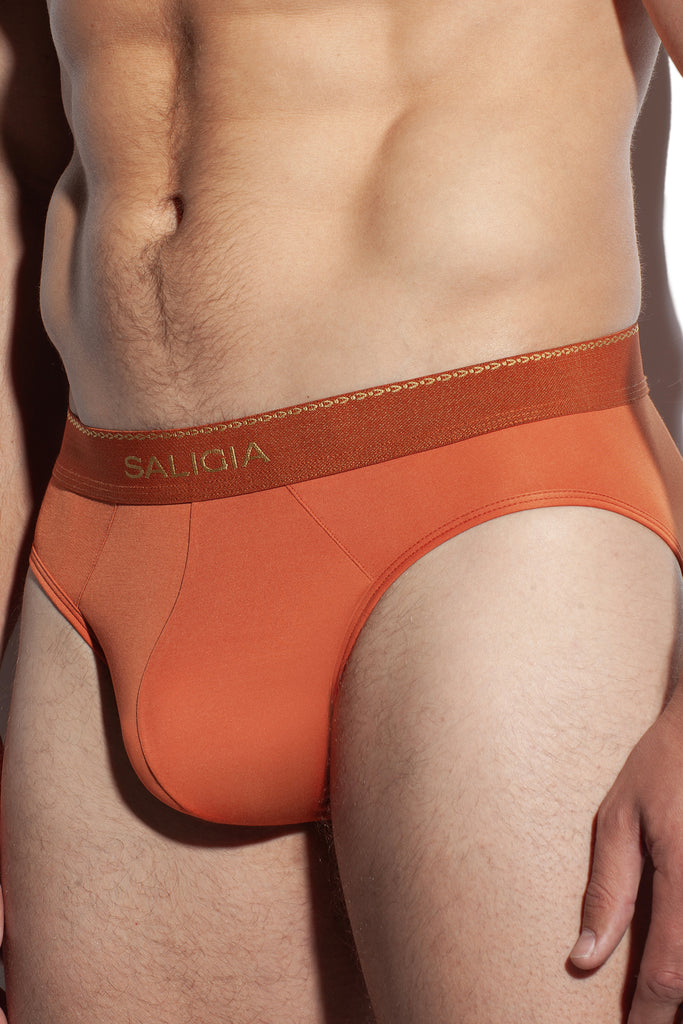 GREEK IVY BRIEF - DARK ORANGE