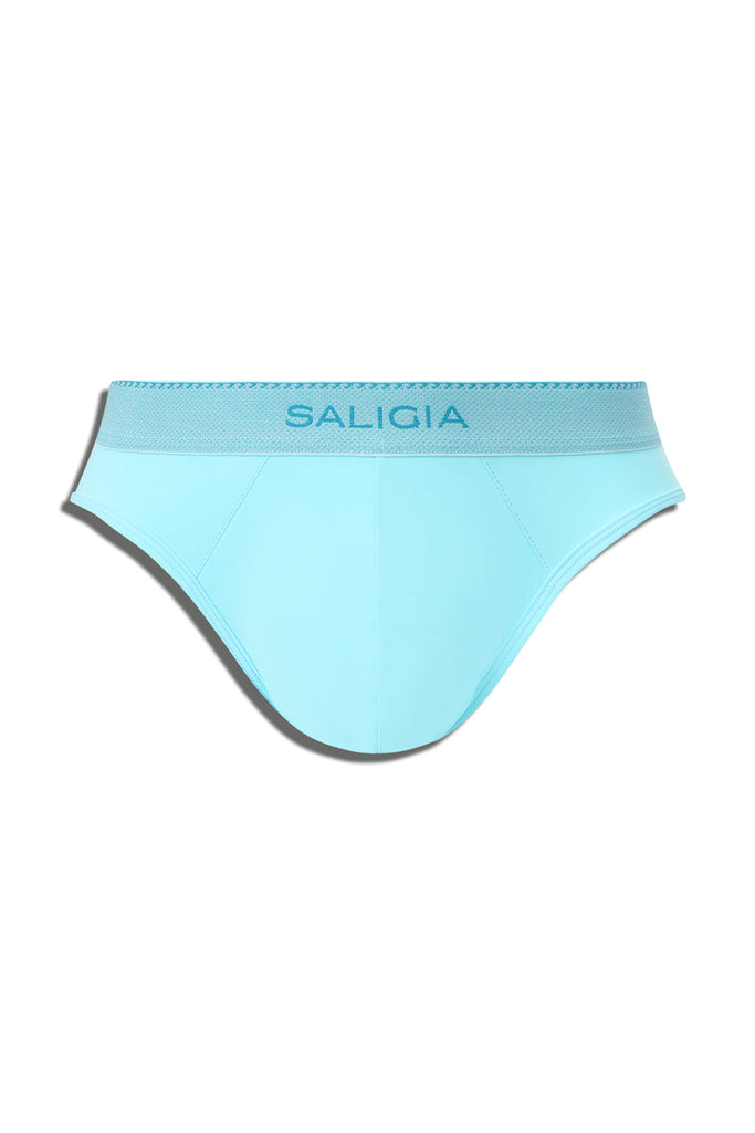 GREEK RIPPLE BRIEF - CYAN