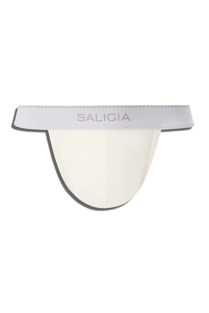 GREEK RIPPLE SPORT BRIEF - WHITE