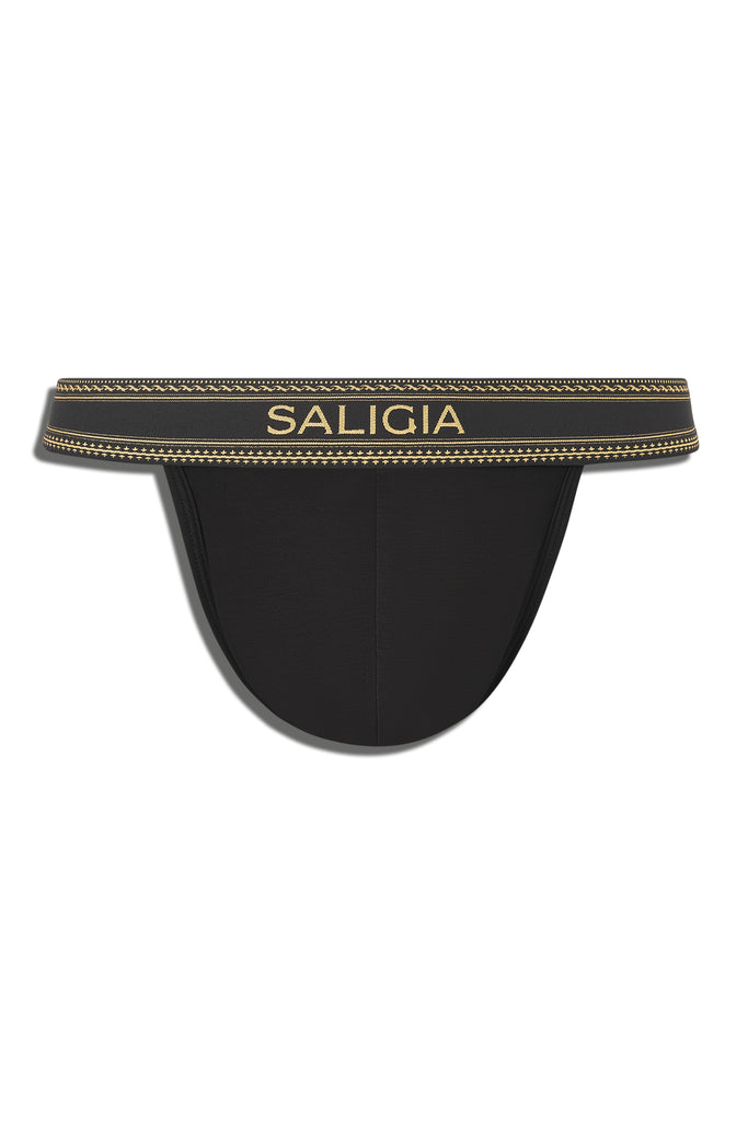GREEK DIONYSIA SPORT BRIEF - BLACK