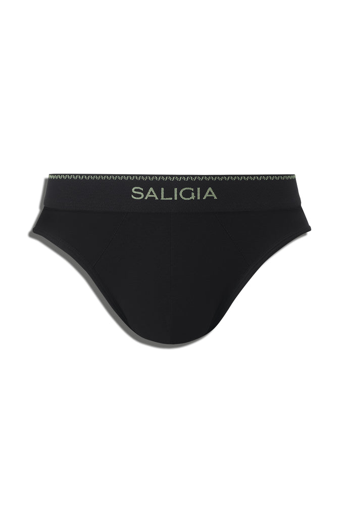 GREEK IRIS BRIEF - BLACK