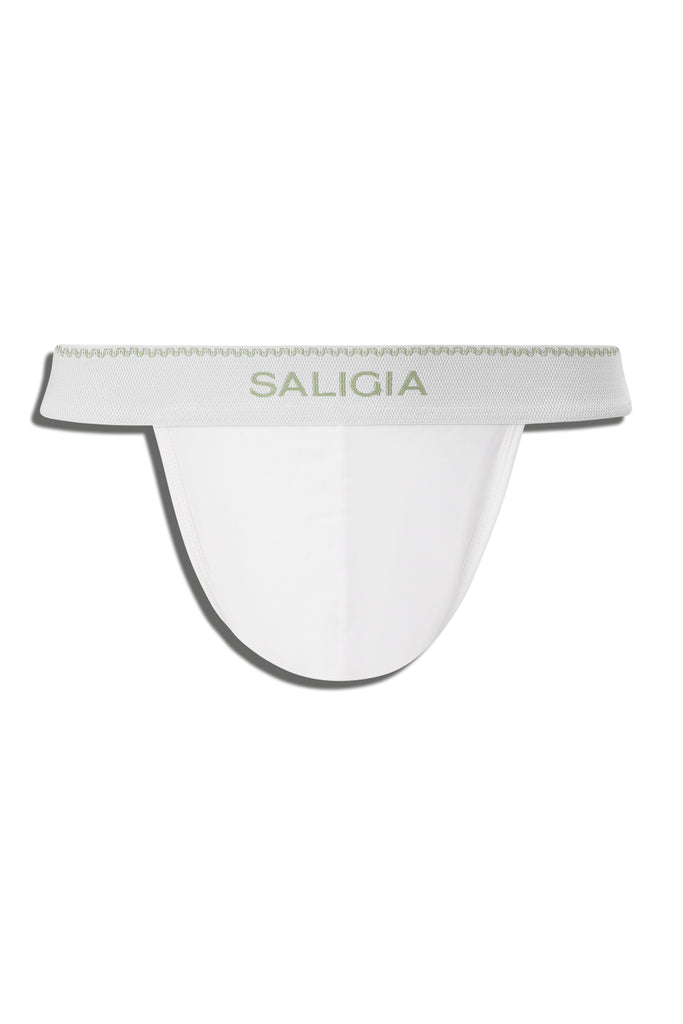 GREEK IRIS SPORT BRIEF - WHITE