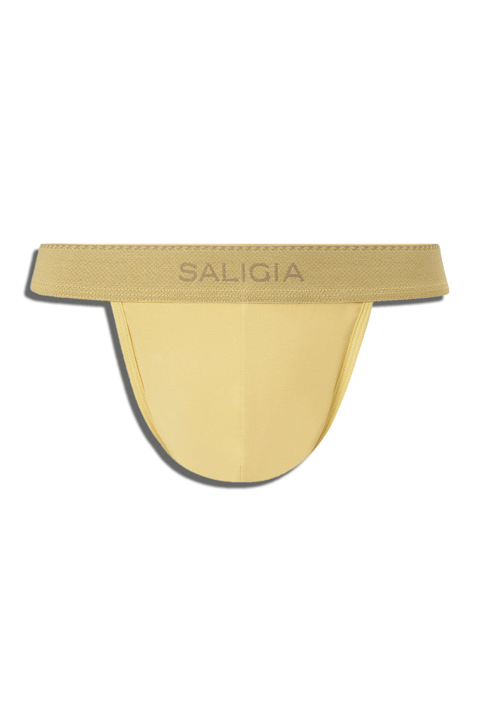 GREEK RIPPLE SPORT BRIEF - YELLOW
