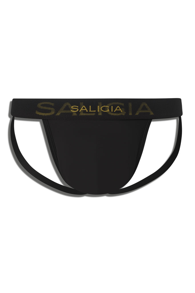 MUSCLE IGNITION JOCKSTRAP - BLACK