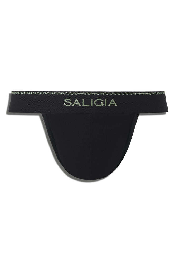 GREEK IRIS SPORT BRIEF - BLACK