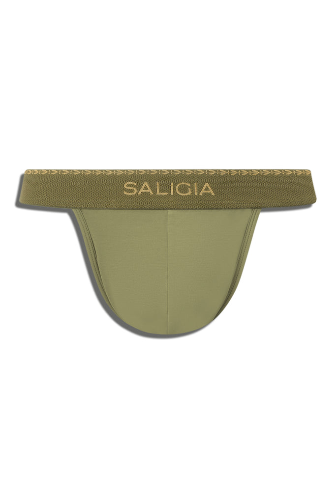 GREEK LAUREL SPORT BRIEF - GREEN