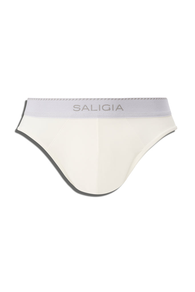 GREEK RIPPLE BRIEF - WHITE