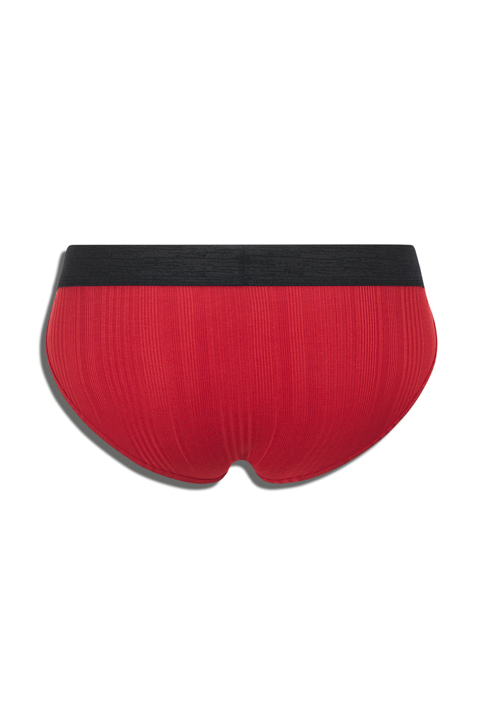 BARON MAROON SPORT BRIEF - RED