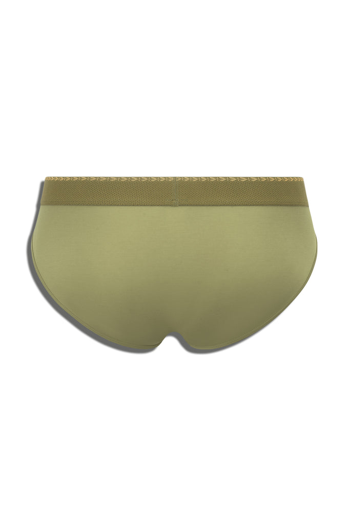 GREEK LAUREL SPORT BRIEF - GREEN