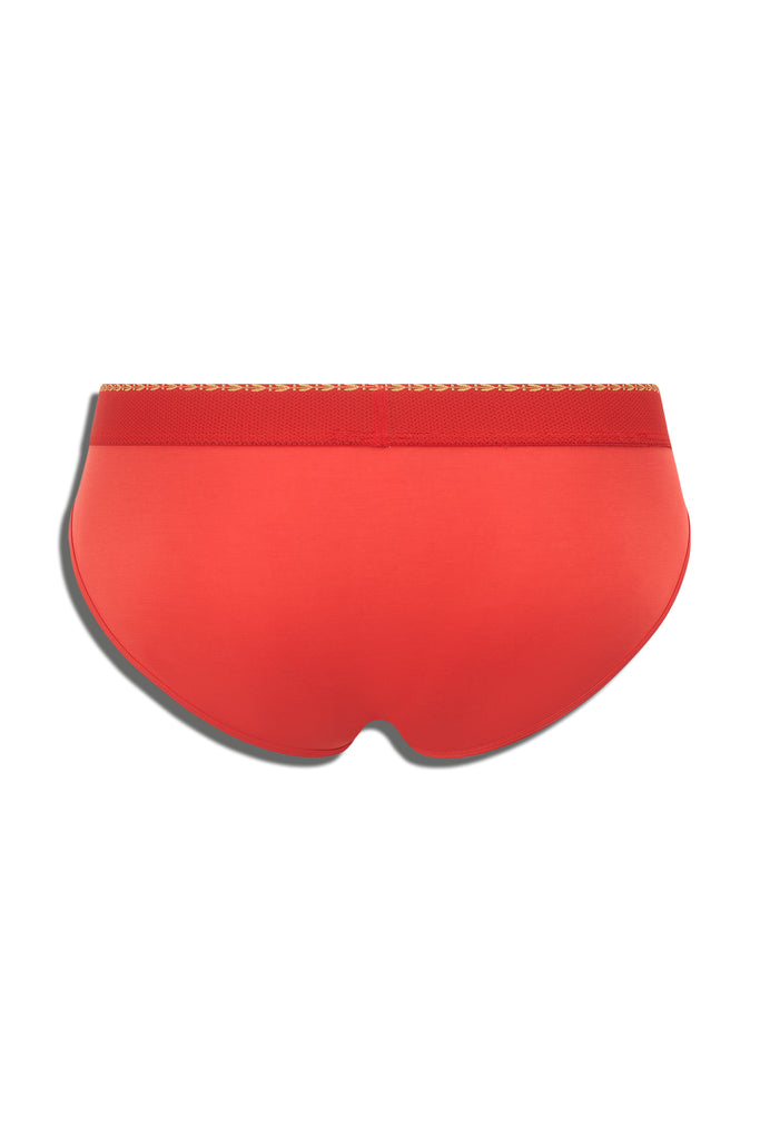 GREEK LAUREL BRIEF - RED
