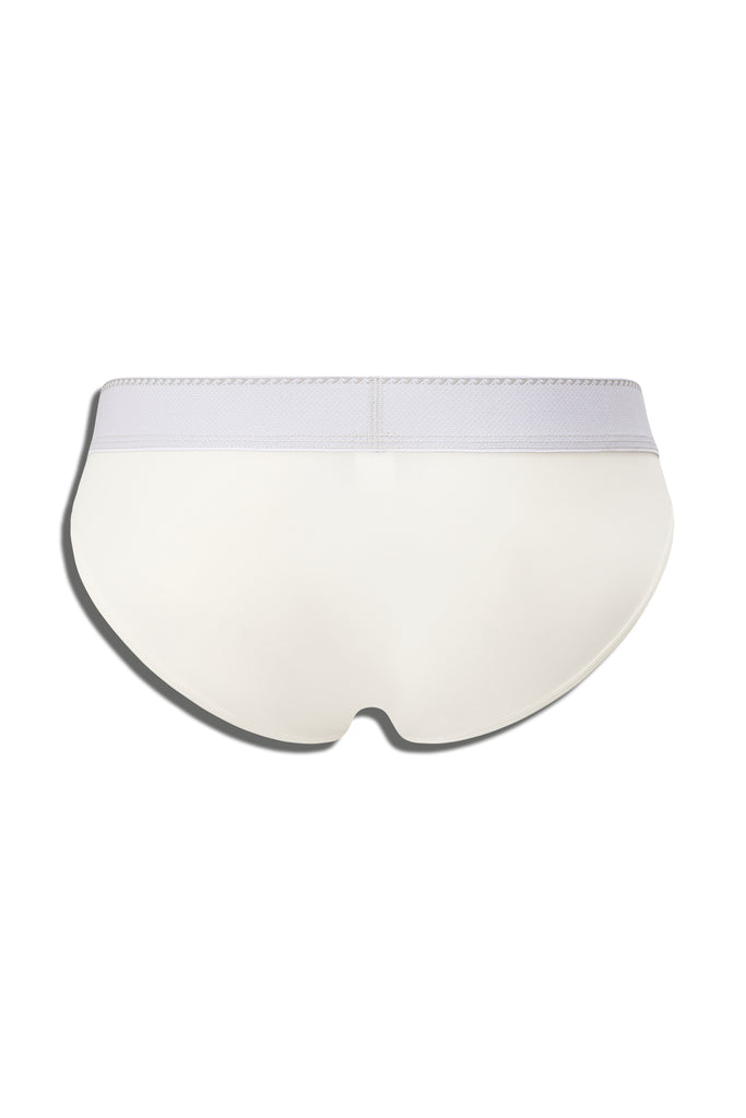 GREEK RIPPLE SPORT BRIEF - WHITE