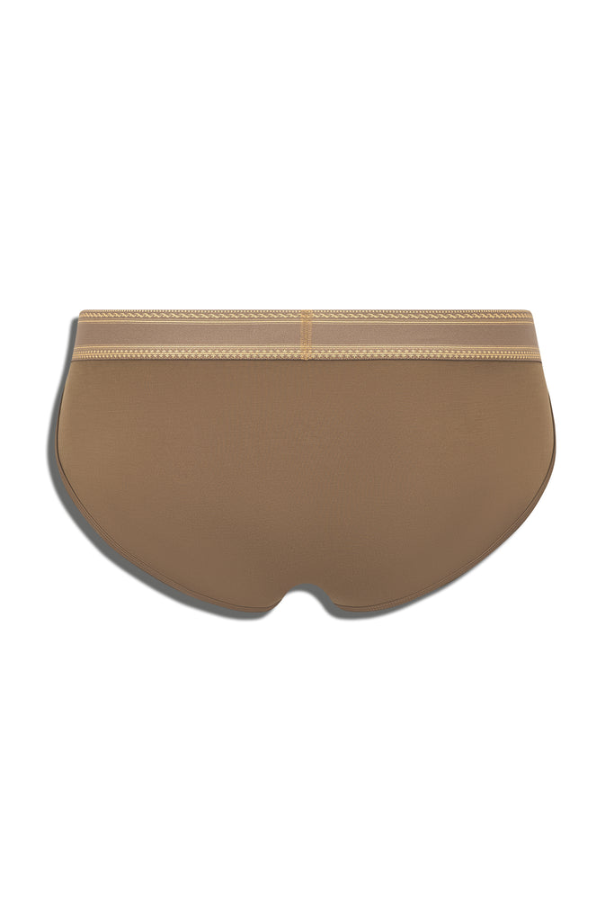 GREEK DIONYSIA SPORT BRIEF - BROWN