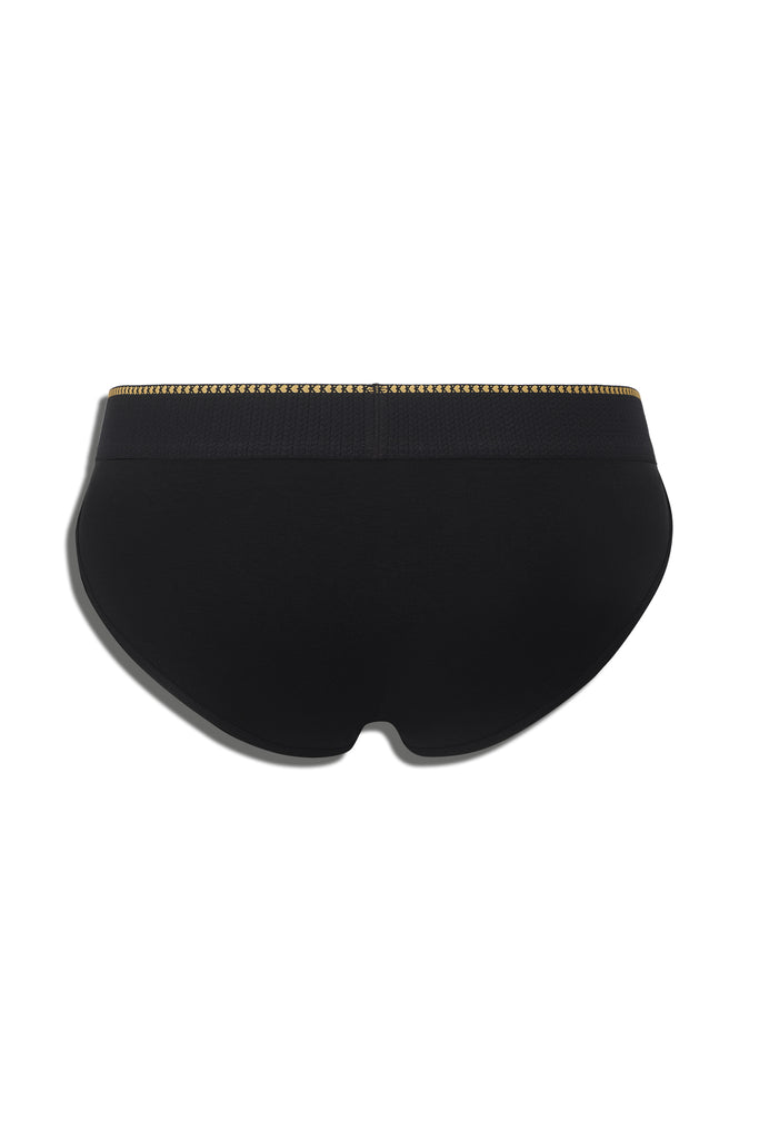 GREEK VINES SPORT BRIEF - BLACK