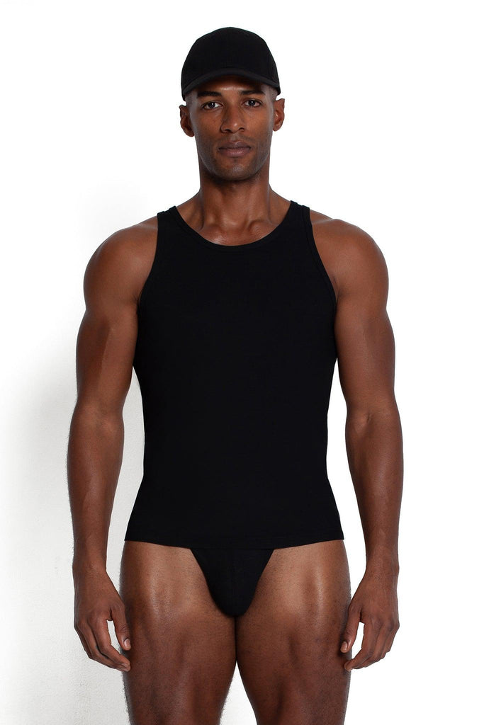 BLACK FITNESS TANK