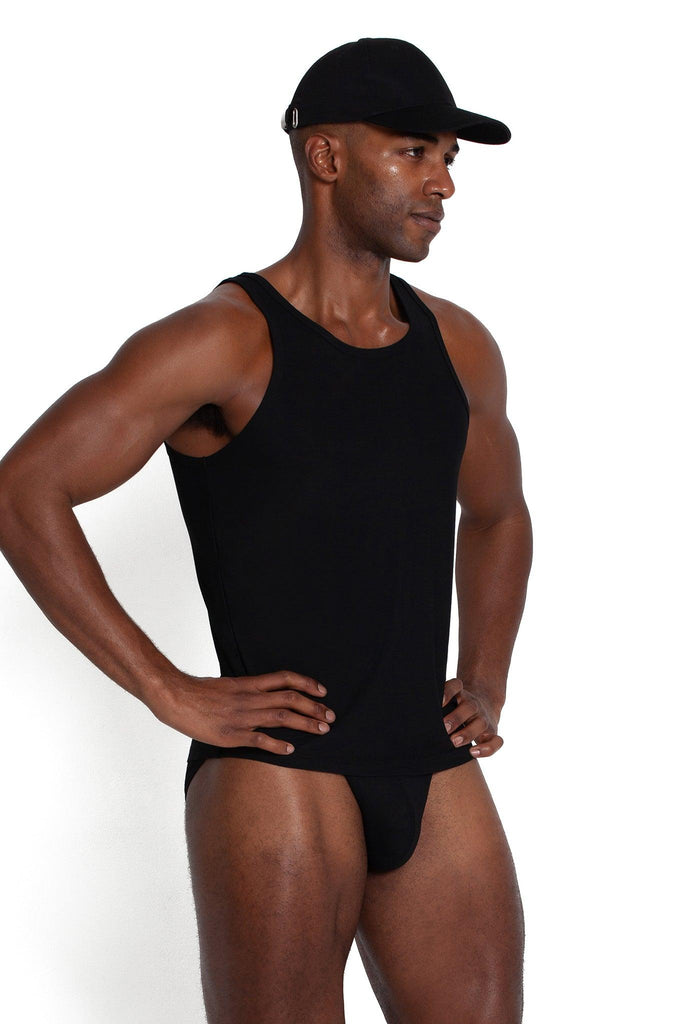 BLACK FITNESS TANK