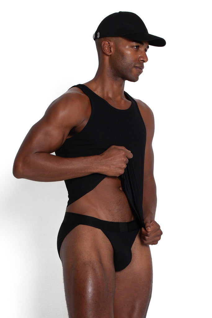 BLACK FITNESS TANK